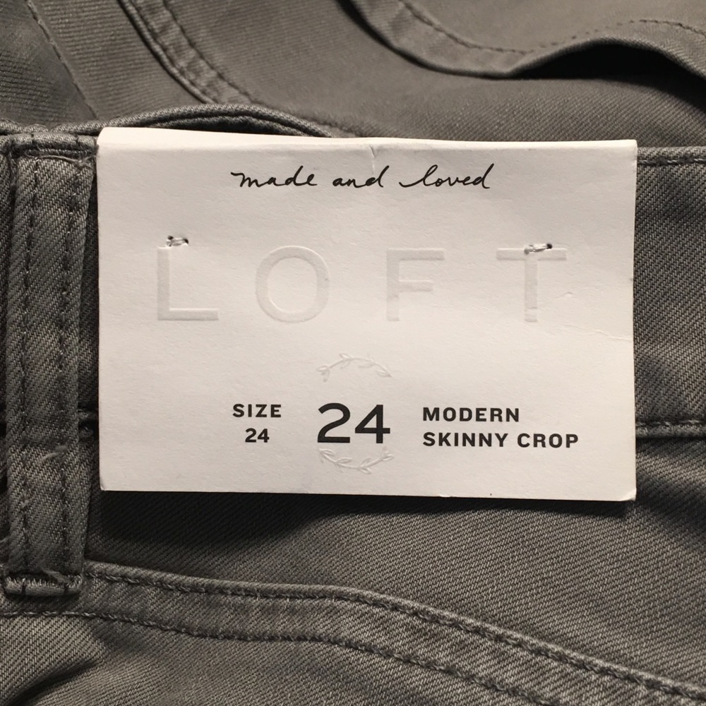 LOFT PLUS Modern Skinny Crop Jean - Picture 7 of 8